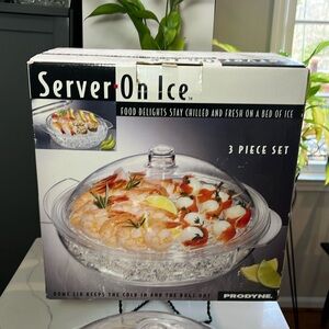 Prodyne Server On Ice Dome Lid 3-Piece